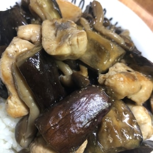 ちょっとした副菜に ナスの中華あんかけ